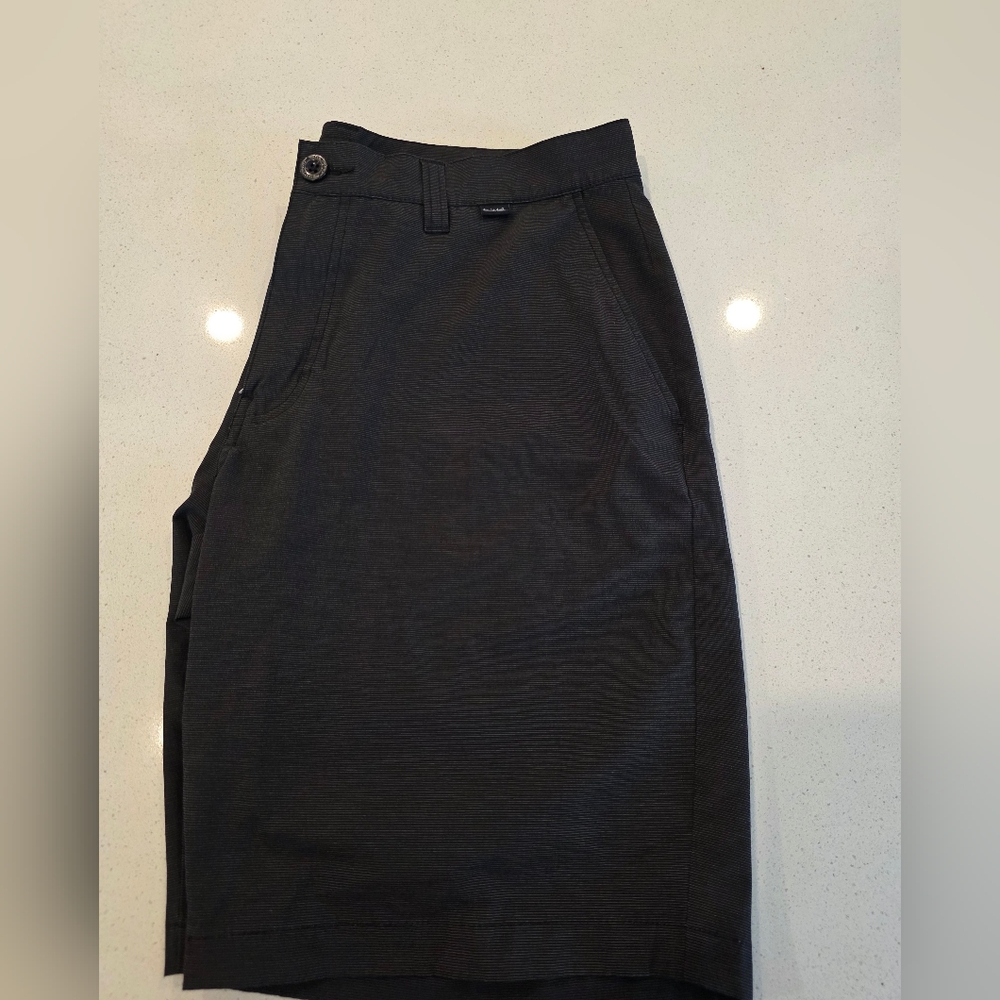 Black Pencil Skirt with Front Pockets